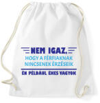 printfashion Nem igaz - Sportzsák, Tornazsák - Fehér (16163724)