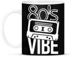 printfashion 80's vibe - Bögre - Fekete (13306482)