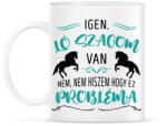 printfashion Ló szagom van - Bögre - Fehér (12716912)
