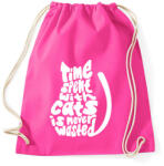 printfashion A cicákkal eltöltött idő - Sportzsák, Tornazsák - Fukszia (1793928)