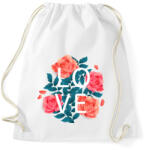 printfashion Love - Sportzsák, Tornazsák - Fehér (1039690)