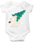 printfashion Karácsony - kis rókával - Baba Body - Fehér (4089237)