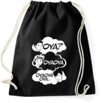 printfashion Oya? Oya Oya! - Sportzsák, Tornazsák - Fekete (5668865)