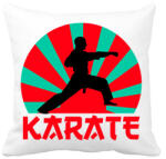 printfashion KARATE - Párnahuzat, Díszpárnahuzat - Fehér (9451890)