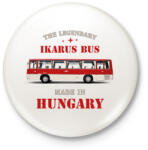 printfashion The legendary Ikarus bus - Kitűző, hűtőmágnes - Fehér (7467579)