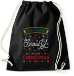 printfashion Fehér karácsony - Sportzsák, Tornazsák - Fekete (463189)