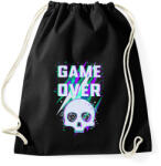 printfashion Game Over (sötét) - Sportzsák, Tornazsák - Fekete (4980849)