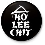 printfashion Ho-lee-chit - Kitűző, hűtőmágnes - Fekete (7525485)