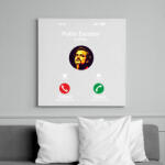 printfashion Escobar magyar feketére - Vászonkép - Fehér (12589541)