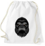 printfashion Mérges Gorilla - Sportzsák, Tornazsák - Fehér (2404293)