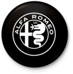 printfashion Alfa Romeo - Kitűző, hűtőmágnes - Fekete (3098109)