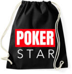 printfashion POKER STAR - Sportzsák, Tornazsák - Fekete (10996035)