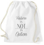 printfashion Failure - Sportzsák, Tornazsák - Fehér (271444)