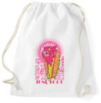 printfashion Hot dog - Sportzsák, Tornazsák - Fehér (51102)