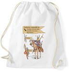 printfashion Kun kori nyilak szóvicc - Sportzsák, Tornazsák - Fehér (16397057)