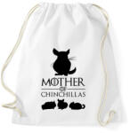 printfashion Mother of Chinchillas - Sportzsák, Tornazsák - Fehér (14486918)