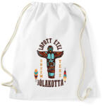 printfashion Lopott étel - Omaha indián - Sportzsák, Tornazsák - Fehér (7603445)