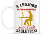 printfashion Informatikus férfi szülinapja május - Bögre - Fehér (5616887)