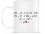 printfashion I love u - Bögre - Fehér (2206510)