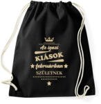 printfashion Az igazi Kiások - Hónappal - Sportzsák, Tornazsák - Fekete (7195359)