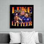 printfashion Luke Littler - Darts - Vászonkép - Fekete (15579274)