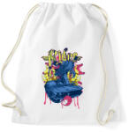 printfashion Amerikai retro sportató 4 - Sportzsák, Tornazsák - Fehér (4657746)