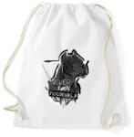 printfashion soha ne veszítsd el önmagad - Sportzsák, Tornazsák - Fehér (265945)