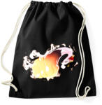 printfashion Monkey D. Luffy ütés - Sportzsák, Tornazsák - Fekete (14212152)