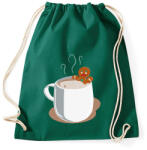 printfashion Mézi jakuzzi - Sportzsák, Tornazsák - Sötétzöld (459108)