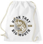 printfashion Hook that big mouth - Sportzsák, Tornazsák - Fehér (2461398)