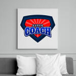 printfashion SUPERCOACH - Vászonkép - Fehér (11474387)