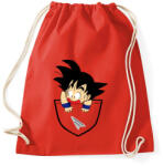 printfashion Dragonball Son Goku - ZSEB - Sportzsák, Tornazsák - Piros (842817)