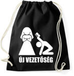 printfashion Új vezetőség - Sportzsák, Tornazsák - Fekete (1719597)