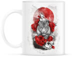 printfashion Fehér tigris - Bögre - Fehér (1029274)