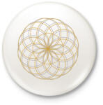 printfashion Lifelotus - Kitűző, hűtőmágnes - Fehér (6091956)