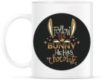 printfashion Follow the bunny - Bögre - Fehér (6332659)