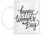 printfashion Happy Woman's Day - Bögre - Fehér (2298379)
