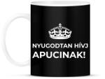 printfashion NYUGODTAN HÍVJ APUCINAK - Bögre - Fekete (10960667)