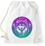 printfashion kábitott farkas - Sportzsák, Tornazsák - Fehér (13284494)