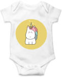 printfashion Cuki egyszarvú - Baba Body - Fehér (1332235)