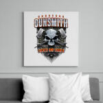 printfashion Gunsmith - Vászonkép - Fehér (6622429)