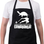 printfashion Cowabunga 1 - Kötény - Fekete (6974212)