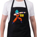 printfashion Dabbing Dragon Ball - Kötény - Fekete (4927485)