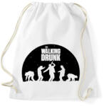printfashion The Walking Drunk - Sportzsák, Tornazsák - Fehér (1087031)