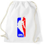printfashion FPS-NBA - Sportzsák, Tornazsák - Fehér (5074095)
