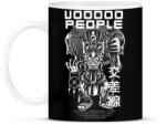printfashion Voodoo people - Bögre - Fekete (16751049)