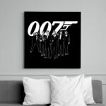 printfashion 007 Crew - Vászonkép - Fekete (6654544)
