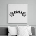 printfashion The Beast - Vászonkép - Fehér (6630010)