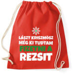 printfashion KARÁCSONYI REZSI - Sportzsák, Tornazsák - Piros (11416483)