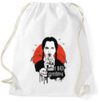 printfashion Wednesday Addams I hate everything - Sportzsák, Tornazsák - Fehér (11392110)